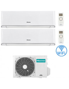 Climatizzatore Condizionatore Hisense Energy Wifi R32 Dual Split In