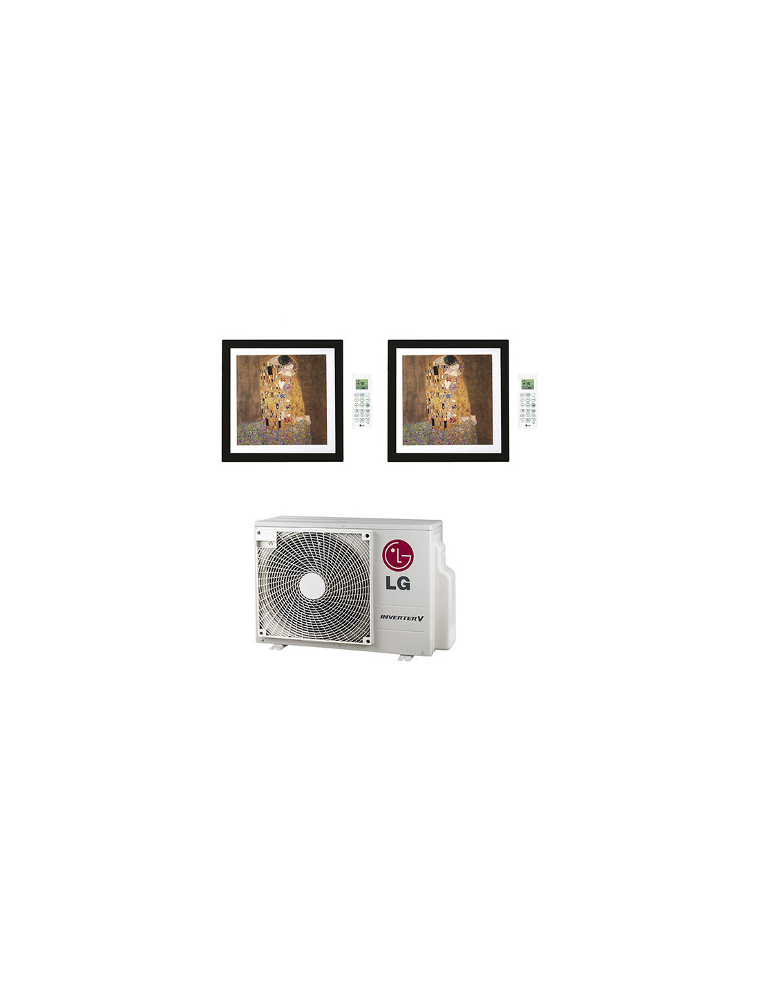 Climatizzatore Condizionatore Lg Artcool Gallery R32 Dual Split Inv 0322