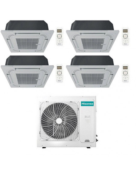 Climatizzatore Condizionatore Hisense Cassetta 4 Vie R32 Quadri Spl 3007