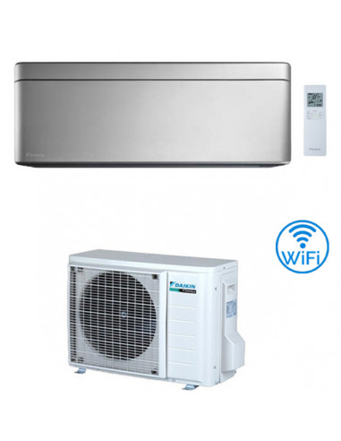 Climatizzatore GARANZIA ITALIA Daikin Stylish Silver Wifi 12000 BTU FTXA35CS (FTXA35BS) INVERTER classe A+++/A+++ NOVITA' 202...