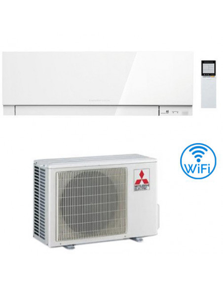 Climatizzatore Condizionatore Mitsubishi Kirigamine Zen Wifi Bianco MSZ-EF25VGKW 9000 BTU INVERTER classe A+++ /A++ NOVITÁ - ...