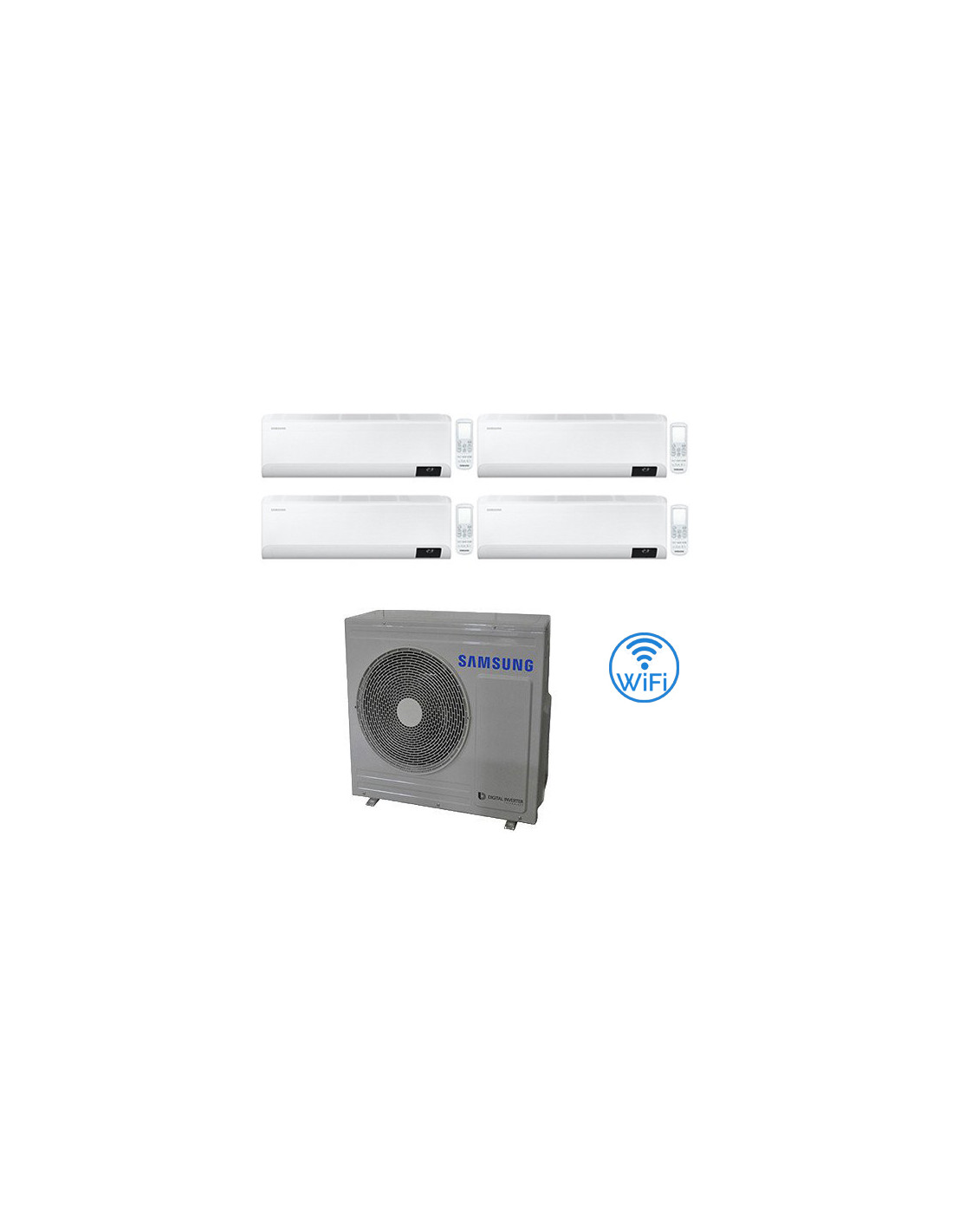 Climatizzatore Condizionatore Samsung CEBU R32 Wifi Quadri Split In