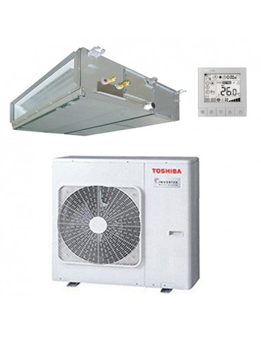 Climatizzatore Condizionatore monosplit Toshiba Canalizzabile Standard Inverter R32 RAV-RM1101BTP-E 36000 BTU Classe A/A+ - C...