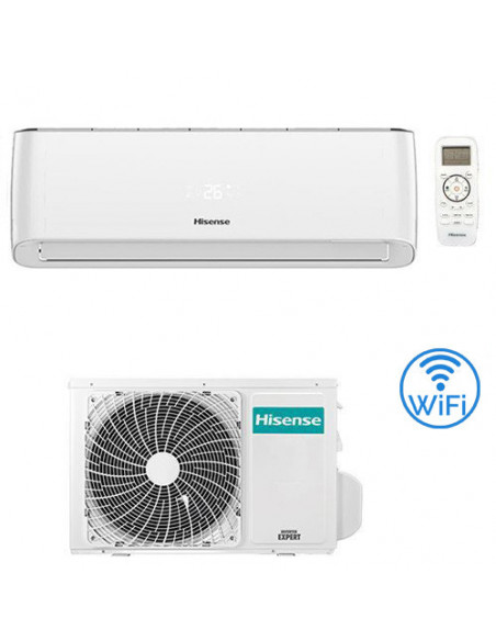 Climatizzatore Condizionatore Hisense Energy Pro Wifi 12000 Btu Qe35xv00g Qe35xv01ginverter 5135
