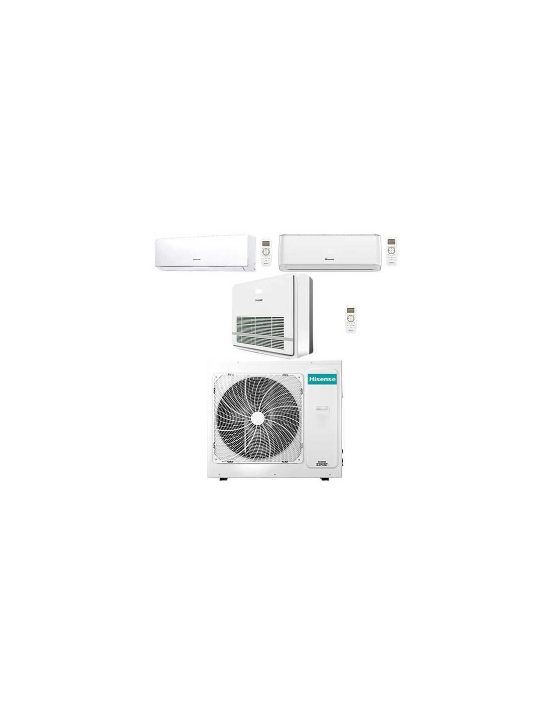 Climatizzatore Condizionatore Inverter Hisense New Comfort Console Energy Pro Wifi R32 Trial 6276