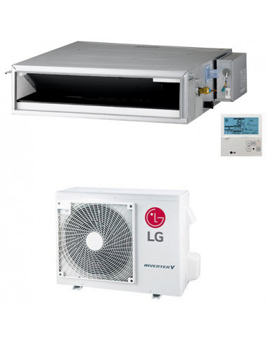 Climatizzatore Condizionatore LG Canalizzabile Bassa Prevalenza Standard Inverter R32 12000 BTU CL12F classe A+/A con cession...