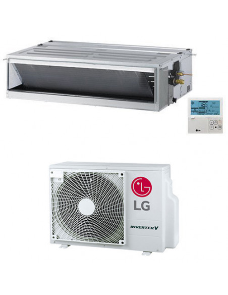 Climatizzatore Condizionatore LG Canalizzabile Alta Prevalenza Compact Inverter R32 24000 BTU CM24F classe A++/A con cessione...