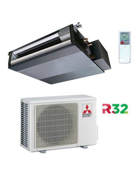 Climatizzatore Condizionatore Mitsubishi Canalizzabile SEZ-M35DA R32 12000 BTU INVERTER classe A+/A+ con cessione del credito...