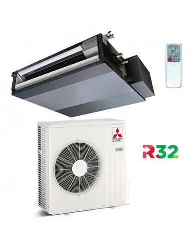 Climatizzatore Condizionatore Mitsubishi Canalizzabile SEZ-M50DA R32 18000 BTU INVERTER classe A+/A con cessione del credito ...