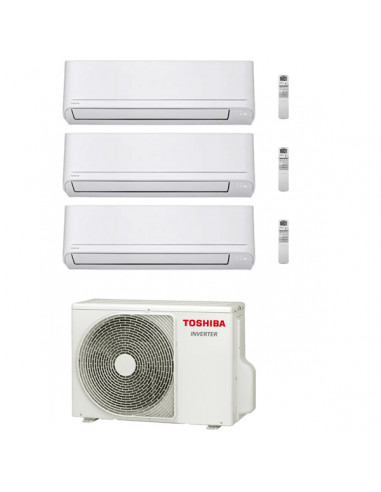 Climatizzatore Condizionatore Toshiba Serie New Seiya R32 WiFi Opzionale* Trial Split Inverter 7000 + 7000 + 16000 (7000 + 70...