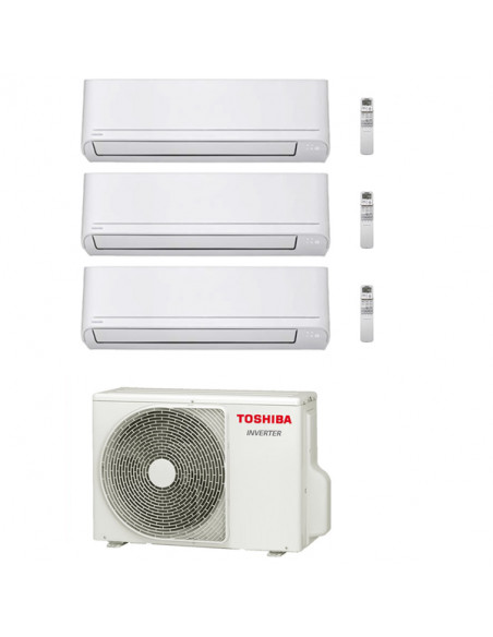 Climatizzatore Condizionatore Toshiba Serie New Seiya R32 WiFi Opzionale* Trial Split Inverter 10000 + 10000 + 13000 (9000 + ...