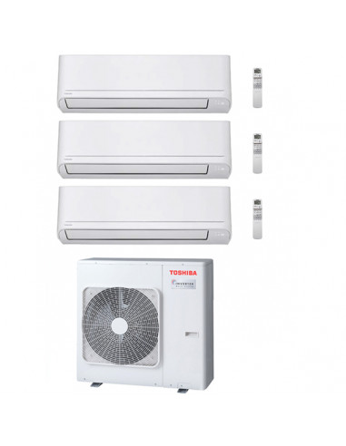 Climatizzatore Condizionatore Toshiba Serie New Seiya R32 WiFi Opzionale* Trial Split Inverter 10000 + 10000 + 13000 (9000 + ...