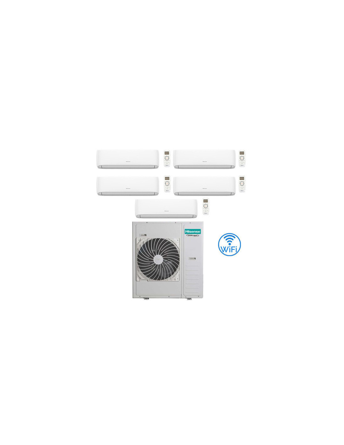 Climatizzatore Condizionatore Hisense Hi Comfort Wifi R32 Penta Spl 8607