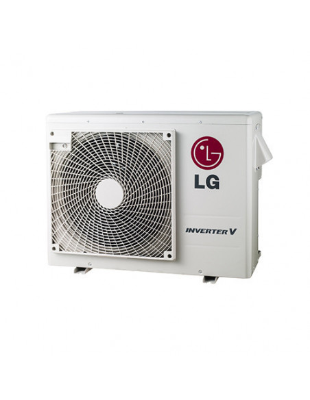 Climatizzatore Condizionatore LG Deluxe UV Nano + Cassetta 4 vie R32 Dual Split Inverter 12000 + 12000 BTU con U.E. MU4R25 NO...