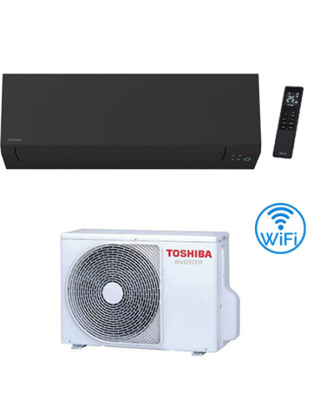 Climatizzatore Condizionatore Toshiba Shorai Edge Black Wifi R32 13000 ( 12000 ) BTU RAS-B13G3KVSGB-E DC HYBRID INVERTER NOVI...