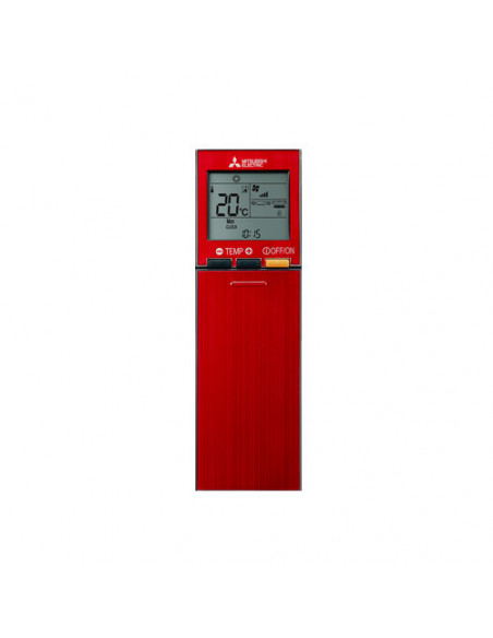 Climatizzatore Condizionatore Mitsubishi Kirigamine Style Rosso + Nero Wifi R32 Dual Split Inverter 9000 + 12000 BTU con U.E....