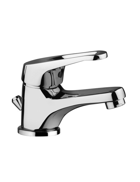 Rubinetto Miscelatore monoforo per lavabo serie Naomi Piralla con scarico automatico 0NO00088A16 cromato - Climaway