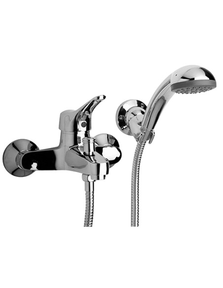 Miscelatore Piralla per vasca esterno serie Ariel con Duplex 0RE00002A21 cromato - Climaway