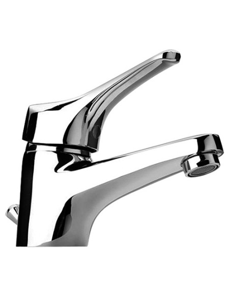 Set Rubinetti Piralla per lavabo e bidet con scarico automatico serie Ariel cromato - Climaway