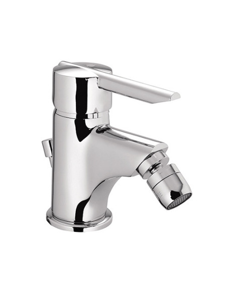 Set Rubinetti Piralla per lavabo e bidet con scarico automatico serie Serena cromato - Climaway