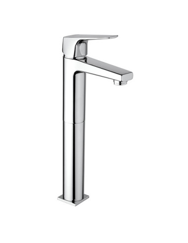 Rubinetto Miscelatore monoforo per lavabo alto serie Iceberg Piralla con scarico automatico 0IC00488A22 cromato - Climaway