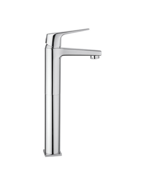 Rubinetto Miscelatore monoforo per lavabo alto serie Iceberg Piralla con scarico automatico 0IC00488A22 cromato - Climaway