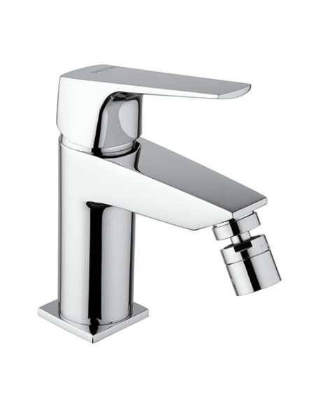 Set Rubinetti Piralla per lavabo e bidet con scarico automatico serie Iceberg cromato - Climaway