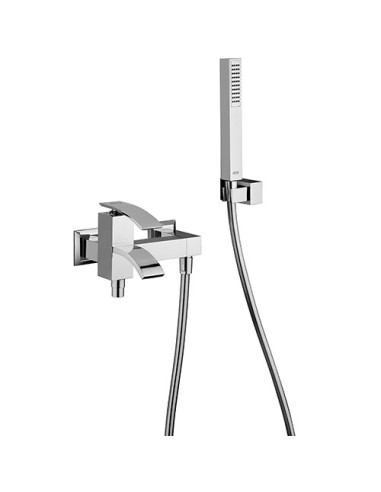 Miscelatore Jacuzzi per vasca esterno serie Glint con Duplex 0IQ00002JA00 cromato - Climaway