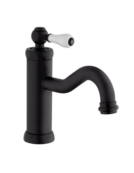 Rubinetto Miscelatore monoforo per lavabo serie Tosca YO Jacuzzi senza scarico 0TOYO086JA00 nero opaco - Climaway