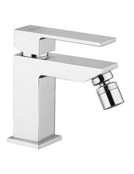 Rubinetto Miscelatore monoforo per bidet serie Twinkle Jacuzzi senza scarico 0TW00092JA00 cromato - Climaway