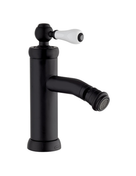 Set Rubinetti Jacuzzi per lavabo e bidet senza scarico serie Tosca YO nero opaco - Climaway