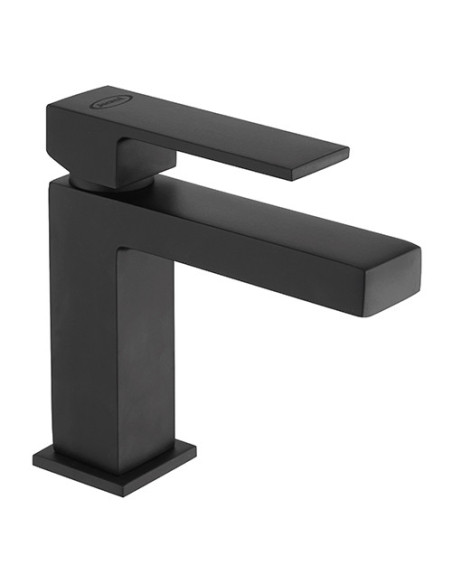 Rubinetto Miscelatore monoforo per lavabo serie Twinkle YO Jacuzzi senza scarico 0TWYO086JA00 nero opaco - Climaway