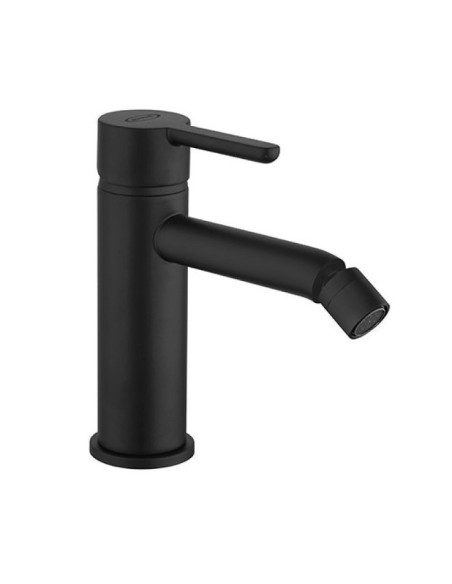 Set Rubinetti Jacuzzi per lavabo e bidet senza scarico serie Sunset YO nero opaco - Climaway