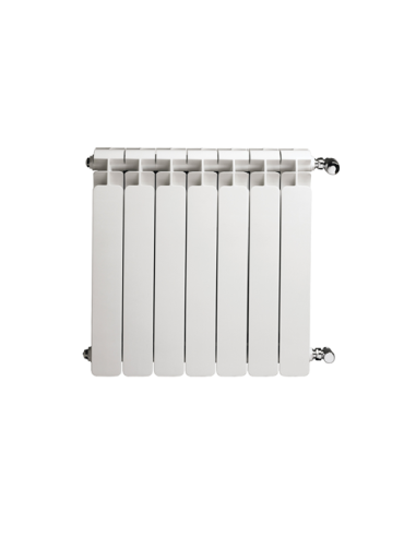 Termosifone Radiatore in alluminio da 7 elementi Faral ALBA interasse 600 mm - Climaway