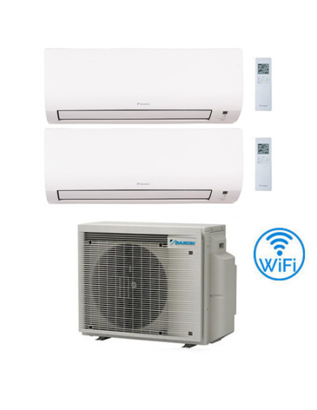 Climatizzatore GARANZIA ITALIA Daikin Comfora WIFI INCLUSO Dual Split Inverter 7000 + 7000 BTU con U.E. 2MXM40A9 Classe A+++/...