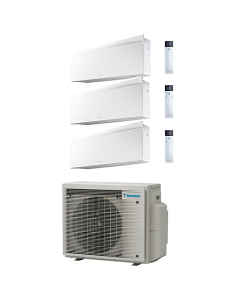 Climatizzatore GARANZIA ITALIA Daikin EMURA Trial Split Inverter 9000 + 9000 + 12000 BTU con U.E. 3MXM52A9 Classe A+++/A+++ N...