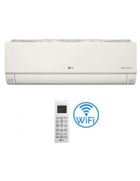 Climatizzatore Condizionatore LG unità interna a parete per multisplit serie Artcool Color UVnano Wifi finitura opaca Avorio ...