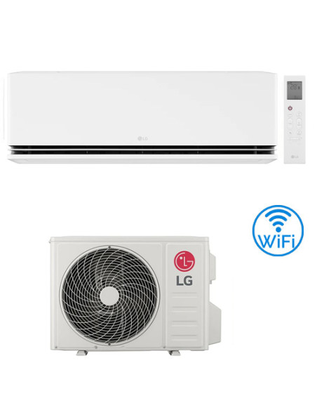 Climatizzatore Condizionatore LG Dualcool Premium R32 9000 BTU H09S1P NS1 INVERTER NOVITÁ 2024 classe A+++/A+++ - Climaway