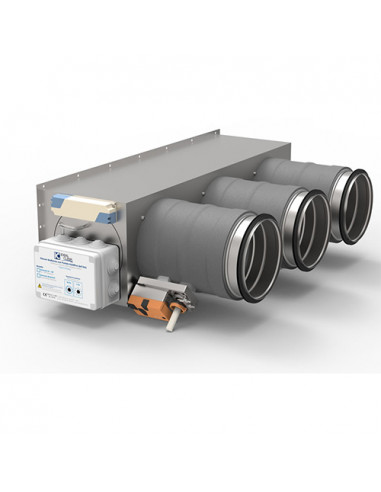 Ideal Clima plenum modulante con controllo in pressione della portata a 3 Vie per Falko OC 510 TPMB03 - Climaway