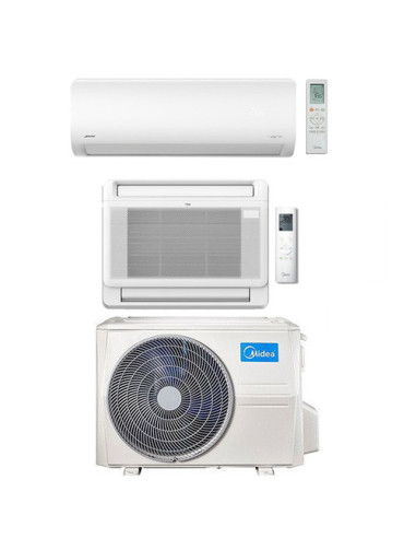 Climatizzatore Condizionatore Midea Console + Split Xtreme Pro Dual 9000 + 9000 BTU con U.E. M2OH-14HFN8-Q INVERTER Classe A+...