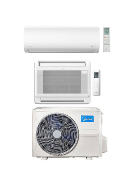 Climatizzatore Condizionatore Midea Console + Split Xtreme Pro Dual 9000 + 9000 BTU con U.E. M2OH-14HFN8-Q INVERTER Classe A+...