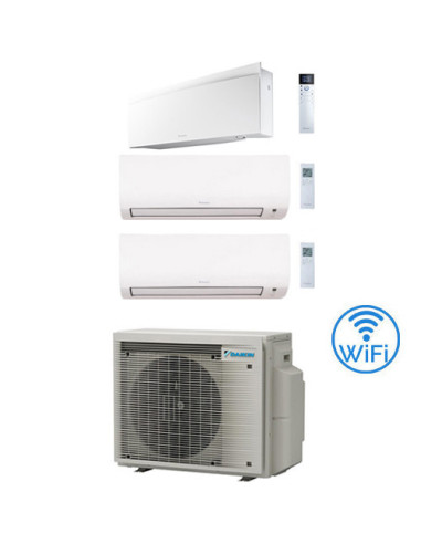 Climatizzatore GARANZIA ITALIA Daikin EMURA + COMFORA Trial Split Inverter 9000 + 12000 + 12000 BTU con U.E. 3MXM68A9 Classe ...