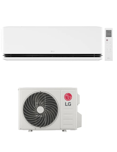 Climatizzatore Condizionatore LG Dualcool Deluxe R32 9000 BTU H09S1D NS1 INVERTER NOVITÁ 2024 classe A+++/A++ - Climaway