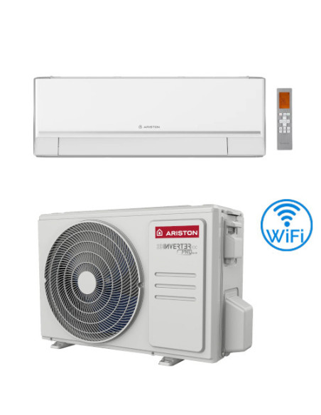 Climatizzatore Condizionatore Ariston Nevis 9000 Btu C 25 MUD0 R-32 INVERTER WIFI classe A+++/A++ NOVITA' 2024 - Climaway