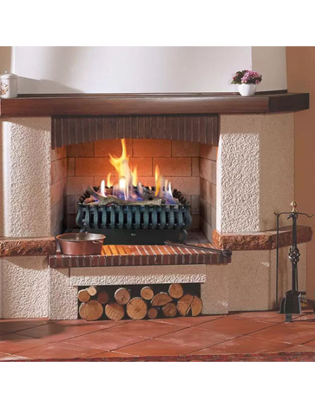 Braciere a gas Deluxe British Fires Serie BRACIERE SUPERIOR 550 MANUALE (CON BRUCIATORE BRF430) - Climaway