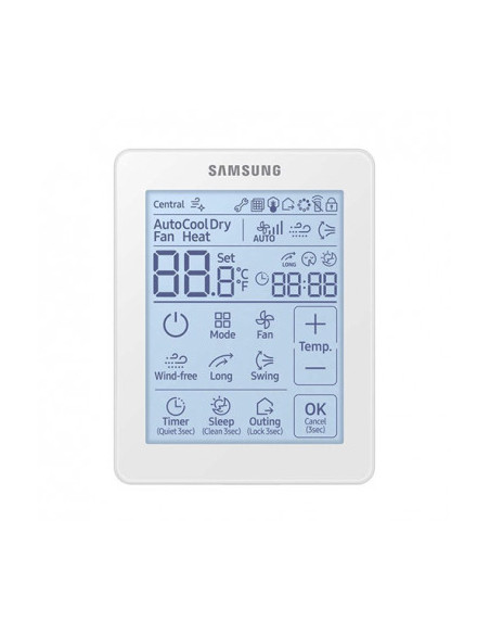 Climatizzatore Condizionatore Samsung Canalizzabile Inverter a media prevalenza R32 24000 BTU AC071RNMDKG/EU Classe A++/A+ CO...