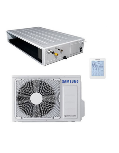 Climatizzatore Condizionatore Samsung Canalizzabile Inverter a media prevalenza R32 24000 BTU AC071RNMDKG/EU Classe A++/A+ CO...