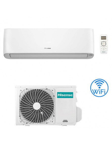 Climatizzatore Condizionatore Inverter R32 Hisense Energy Pro Plus (Hi Energy) Wifi 12000 BTU QE35XV2AG Classe A+++/A+++***VE...