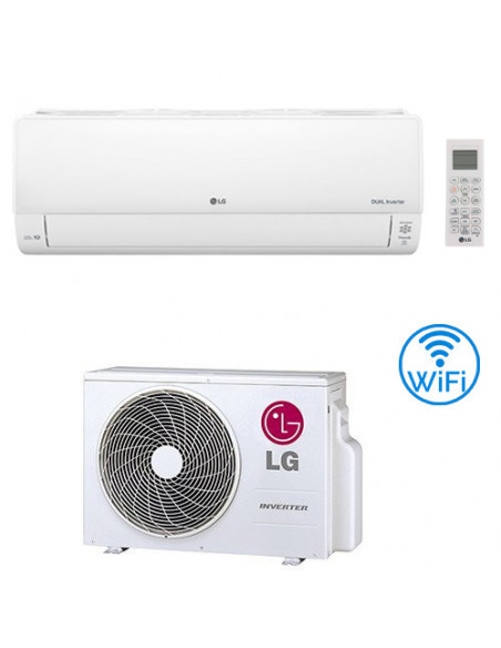 Climatizzatore Condizionatore monosplit LG Deluxe UV Nano R32 Wifi 9000 BTU DC09RK INVERTER NOVITÁ Classe A++/A++***VEDI DESC...