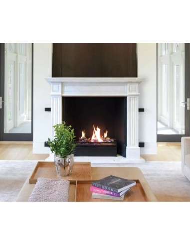 Braciere a gas Deluxe British Fires Serie BRACIERE MODERN 480 TELECOMANDO (CON BRUCIATORE BRF430) - Climaway